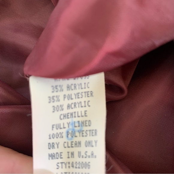Vintage Women’s Blazer Jacket Requirements Made in USA Size 10 - Picture 5 of 8